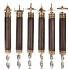 Золотая антилопа / Collectible souvenir set of skewers (6 pcs.) With the tip "Airplane"