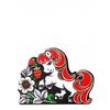 Золотая Хохлома / Wooden magnet "Horse"