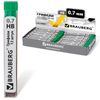 BRAUBERG / Chì dự phòng "Hi-Polymer", HB, 0,7 mm, KIT 12 chiếc.