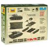 ZVEZDA / Combined model Soviet tank "T-34/76" 1943