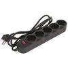SVEN / Surge protector SF-05L, 5 sockets, 3 m, black