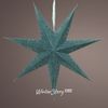 Kaemingk / Paper star lamp Velvet Ocean - Blue Morning 60 cm