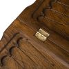 GamesDealer / Backgammon tallado "Tigre" con mango 40, Haleyan