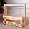 Дарим Красиво / Set of pots wooden "New Year's No. 3" 3in1