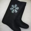 Валенки / Boots with embroidery "Snowflake"