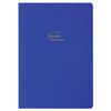 BRAUBERG / Cuaderno 60 l. tapizado de cuadros en polipiel bajo lino, cosido, B5 (179x250mm), AZUL, PASTEL / 2 uds.