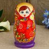 Doll "Anna" 5 dolls red scarf