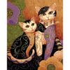 Опт-картина / Peinture par numéros 40x50 Chats