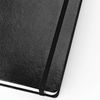 BRUNO VISCONTI / Notebook Black, 100 sheets A5 (144x212 mm), 100 sheets, hard cover, balacron, opening up