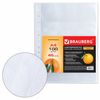 Carpetas perforadas, A4, BRAUBERG, juego de 100 uds., "Piel de naranja", 45 micrones
