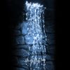 Kaemingk / Đèn LED trang trí Cascade bạc 2 m, 680 đèn LED trắng lạnh có nhấp nháy, IP44