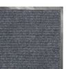 ЛАЙМА / Rug-carpet pile moisture and dirt protection, 1.2x15 m, thickness 7 mm, RIBBED, gray, ROLLED