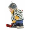 Фарфоровая мануфактура / Christmas toy "Boy - hockey player"