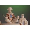 COMEDIA DEL ARTE interior sculpture from mammoth ivory