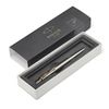Pen gel pen PARKER "Jotter Stainless Steel GT", body silver-plated details, black