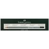 Lápiz de mina negra FABER-CASTELL, 1 pieza, "Grip 2001", HB, triangular, con banda elástica