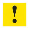 Automobile sign "Novice driver", square 150x150 mm, self-adhesive, euro suspension