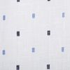 Этель / Tulle 135x260 cm Geometry blue 100% polyethylene