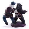 Kargopol clay toys clown bear