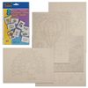 Stencil for drawing CENTROPEN, PRICE, 8 pieces