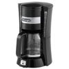 Coffee maker drip DELONGHI ICM 15210, 900 w, volume 1.25 liters, auto-disconnection, heating, black