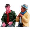 Set of figures 'Friendly conversation', 5.6 cm (2 pieces), LEMAX
