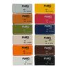 FIMO / "Natural colors" baked polymer clay, 12 colors