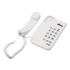 Telephone RITMIX RT-320 white, light indication of a call, keylocking, white