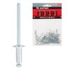 3.2 x6 mm rivets, MATRIX, 50 pieces, aluminum, Euro suspension