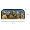 Pencil case-cosmetic bag BRAUBERG, with 3D effect, plastic, Zoo, 22х10х5 cm