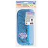 Pencil case-cosmetic bag INLANDIA, 2 branches, soft, sequined, mermaid, blue, 21х6х9 cm