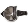 TEApot SONNEN KT-1721, 1.7 litres, 2200 w, closed heating element, stainless steel, black, lighting