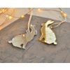 Ленивые Бобры / Lazy Beavers / Set of mirrored Christmas tree decorations "Siberia inside" in a gift box