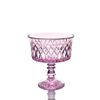 Гусевской Хрустальный завод / Crystal vase for sweets "Shvedka" pink