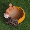 Хорошие сувениры / Figured planter "Squirrel on a nut" 18x15 cm