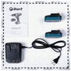 Drill screwdriver battery, 14.4 B, Li-Ion, 1300 rpm, 2 batteries, BORT BAB-14x2Li-XDK