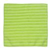 ЛАЙМА / Microfiber tile cloth, abrasive strips, double-sided, 30x30 cm, green