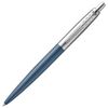 Ballpoint pen PARKER "Jotter XL", THICKENED body, blue matte lacquer, stainless steel, blue
