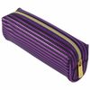 Pencil case-cosmetic bag BRAUBERG, soft, Royal, purple, 19х6х6 cm