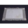 Снежинка / Snowflake / Napkin "Lilies" with embroidery