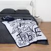 Этель / Knitted blanket Happiness, size 110x140 cm, 100% polyester