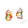 Holiday Classics / Set of Christmas tree toys "Mice - noses", 6 pcs