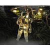 Ленивые Бобры / Lazy Beavers / Set of mirrored Christmas tree decorations "Space inside" in a gift box
