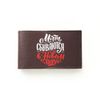 Business card holder "Dreams come true" chocolate