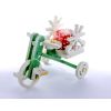 Toy Christmas tree "Children's bike with trunk" 6017 SnowFlake