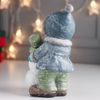 Сималенд / Souvenir "Baby in a blue coat makes a snowman"