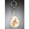 Тобольская фабрика художественных косторезных изделий / Tobolsk factory of art bone-carving products / Keychain "Tobolsk"