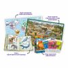 ГеоДом / GeoDom / presente para os mais espertos "Dinossauros e mais. Livro + Grande livro de colorir + jogo de jogo + jogo de cartas"