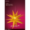 Kaemingk / Pendant lamp Star - Christmas in Rothenburg 75 cm, warm white LED lighting, IP44