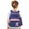 ЮНЛАНДИЯ / Backpack UNLANDIA COMPLETE, with pencil case included, ergo-back, "Pink bow", 42x29x14 cm, 229972
